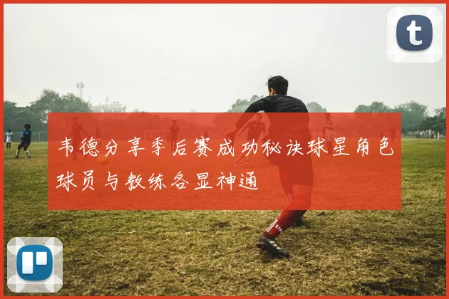 韦德分享季后赛成功秘诀球星角色球员与教练各显神通
